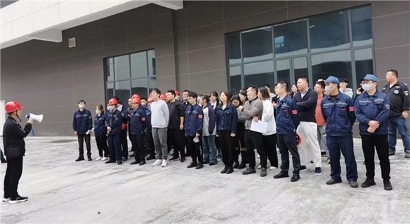 鈉能時代組織開展火災事故應急救援演練活動