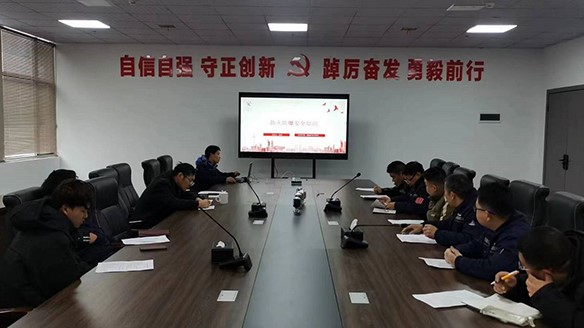 公司積極開展粉塵涉爆專題安全培訓及演練活動